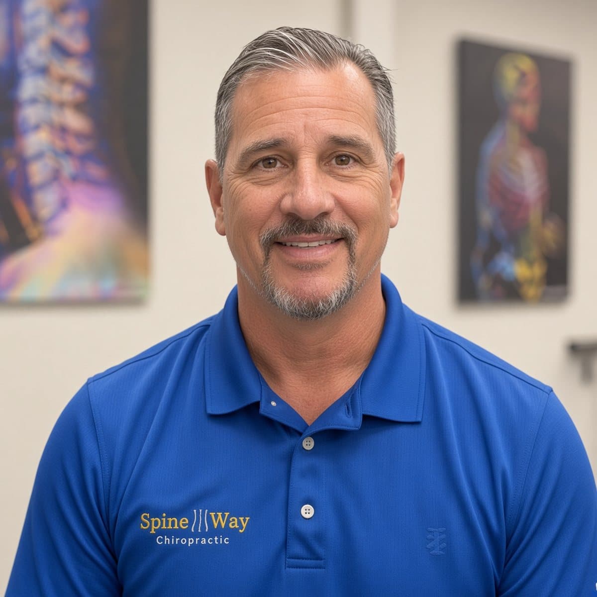 Dr. Frank Comparetti, chiropractor and owner of Spine Way Chiropractic